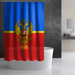 Шторка для душа Москва: Россия, цвет: 3D-принт — фото 2