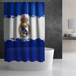 Шторка для душа Real Madrid FC, цвет: 3D-принт — фото 2