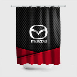 Шторка для душа Mazda: Grey Carbon, цвет: 3D-принт