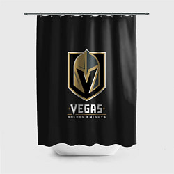 Шторка для душа Vegas: Golden Knights, цвет: 3D-принт