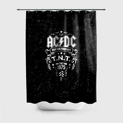 Шторка для душа AC/DC: Run For Your Life, цвет: 3D-принт
