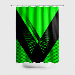 Шторка для ванной Alpinism: Acid Green