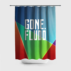 Шторка для душа GONE Fludd, цвет: 3D-принт