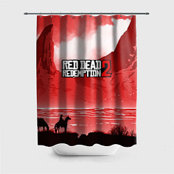 Шторка для ванной RDR 2: Red Sun