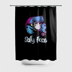 Шторка для душа Sally Face: Dead Smile, цвет: 3D-принт