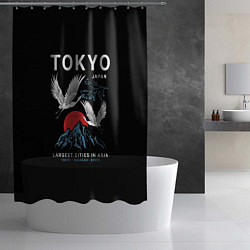 Шторка для душа Tokyo, цвет: 3D-принт — фото 2