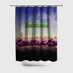 Шторка для душа Terraria, цвет: 3D-принт