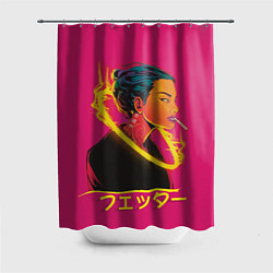 Шторка для ванной Cyberfire 404