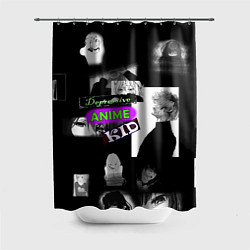 Шторка для ванной Depressive anime kid