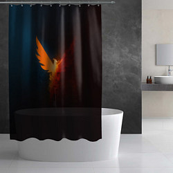 Шторка для душа The Division 2, цвет: 3D-принт — фото 2