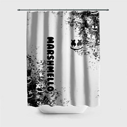 Шторка для душа Marshmello, цвет: 3D-принт