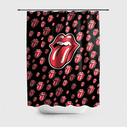 Шторка для душа Rolling stones, цвет: 3D-принт