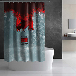 Шторка для душа Deftones F*ck with me, цвет: 3D-принт — фото 2