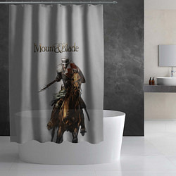 Шторка для душа Mount and Blade, цвет: 3D-принт — фото 2