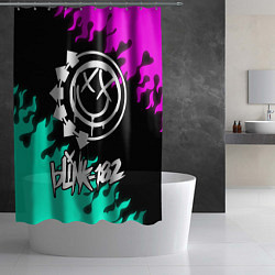 Шторка для душа Blink-182 5, цвет: 3D-принт — фото 2