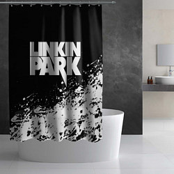 Шторка для душа LINKIN PARK 4, цвет: 3D-принт — фото 2