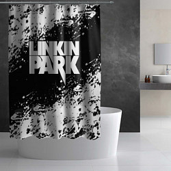 Шторка для душа LINKIN PARK 5, цвет: 3D-принт — фото 2