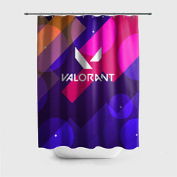 Шторка для душа Valorant, цвет: 3D-принт
