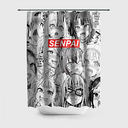 Шторка для душа SENPAI, цвет: 3D-принт