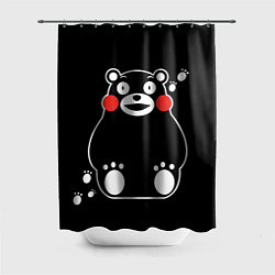 Шторка для душа Kumamon, цвет: 3D-принт