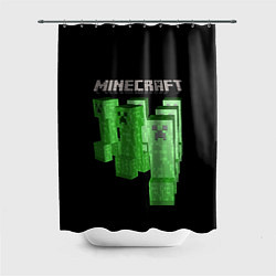 Шторка для душа MINECRAFT CREEPER, цвет: 3D-принт