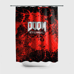 Шторка для душа Doom Eternal, цвет: 3D-принт