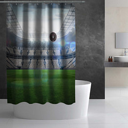 Шторка для душа FC INTER MIAMI, цвет: 3D-принт — фото 2