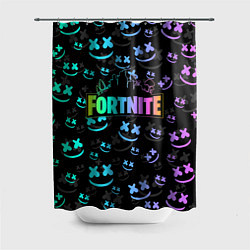 Шторка для душа FORTNITE MARSHMELLO, цвет: 3D-принт
