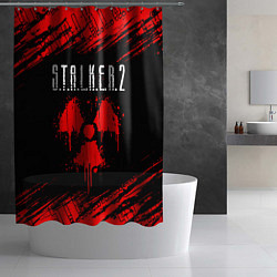 Шторка для душа STALKER 2 СТАЛКЕР 2, цвет: 3D-принт — фото 2