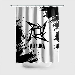 Шторка для душа METALLICA МЕТАЛЛИКА, цвет: 3D-принт