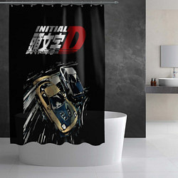 Шторка для душа Initial D Z, цвет: 3D-принт — фото 2