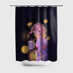 Шторка для душа Shuna, цвет: 3D-принт