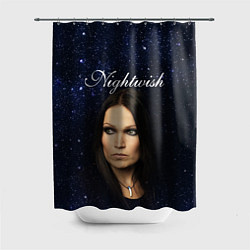 Шторка для душа Nightwish Tarja Turunen Z, цвет: 3D-принт