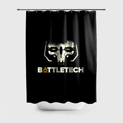 Шторка для душа BATTLETECH, цвет: 3D-принт