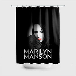 Шторка для душа MARILYN MANSON, цвет: 3D-принт