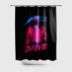 Шторка для душа DRIVE, цвет: 3D-принт