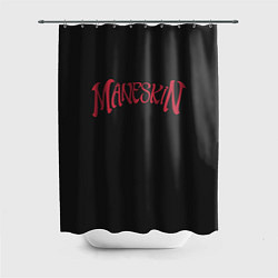 Шторка для душа Maneskin Inscription, цвет: 3D-принт