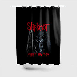 Шторка для душа MICK THOMPSON SLIPKNOT СЛИПКНОТ Z, цвет: 3D-принт