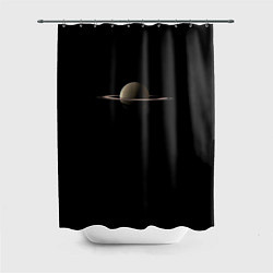 Шторка для душа Красавец Сатурн, цвет: 3D-принт