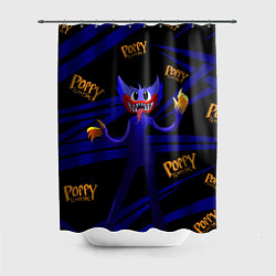 Шторка для душа Poppy Playtime Геометрия, цвет: 3D-принт