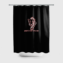 Шторка для душа Panthers mood, цвет: 3D-принт