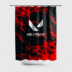 Шторка для душа Valorant Fire, цвет: 3D-принт