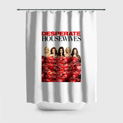 Шторка для душа Отчаянные Домохозяйки Desperate Housewives, цвет: 3D-принт