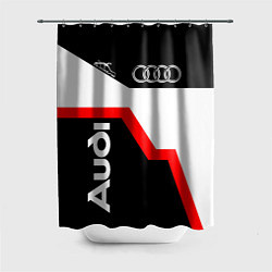 Шторка для душа AUDI полный привод, цвет: 3D-принт