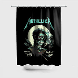 Шторка для душа Metallica - Sad But True, цвет: 3D-принт
