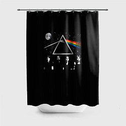 Шторка для ванной PINK FLOYD LOGO ПИНК ФЛОЙД НЕБО