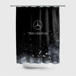 Шторка для душа Mercedes-Benz распылитель, цвет: 3D-принт