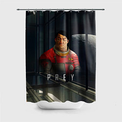 Шторка для душа Prey Инженер, цвет: 3D-принт