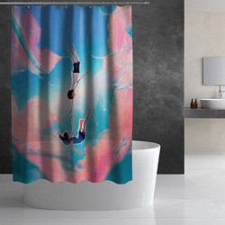 Шторка для душа Дитя погоды арт, цвет: 3D-принт — фото 2