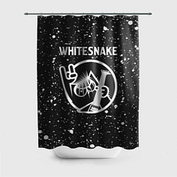 Шторка для душа Whitesnake КОТ Краска, цвет: 3D-принт